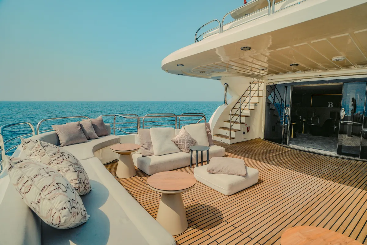 Stardom, a Luxury Motor Yacht motor yacht at Dubai Harbour, United Arab Emirates