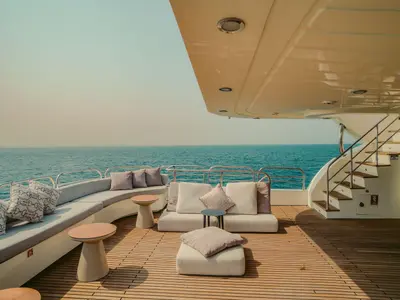 Stardom, a Luxury Motor Yacht motor yacht at Dubai Harbour, United Arab Emirates