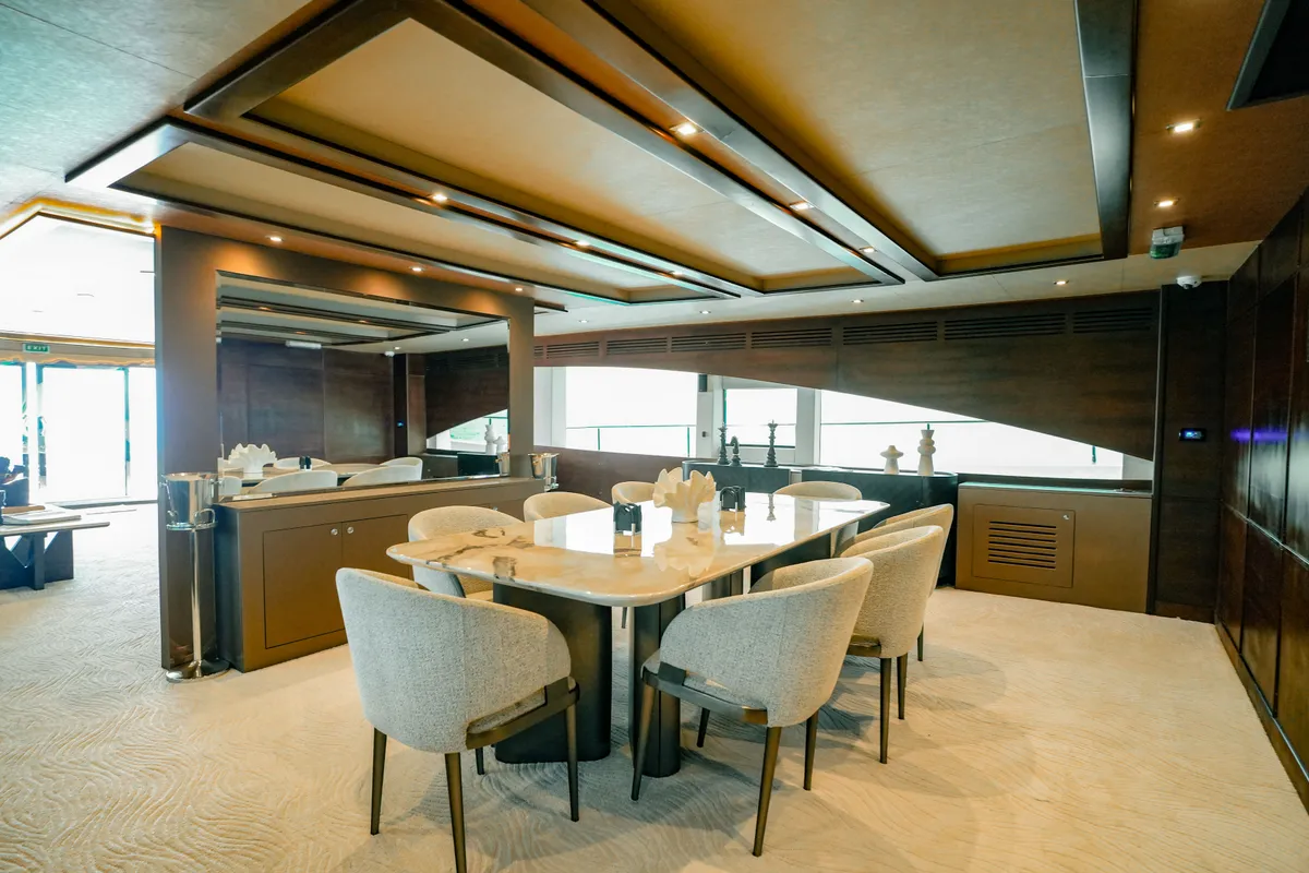 Stardom, a Luxury Motor Yacht motor yacht at Dubai Harbour, United Arab Emirates