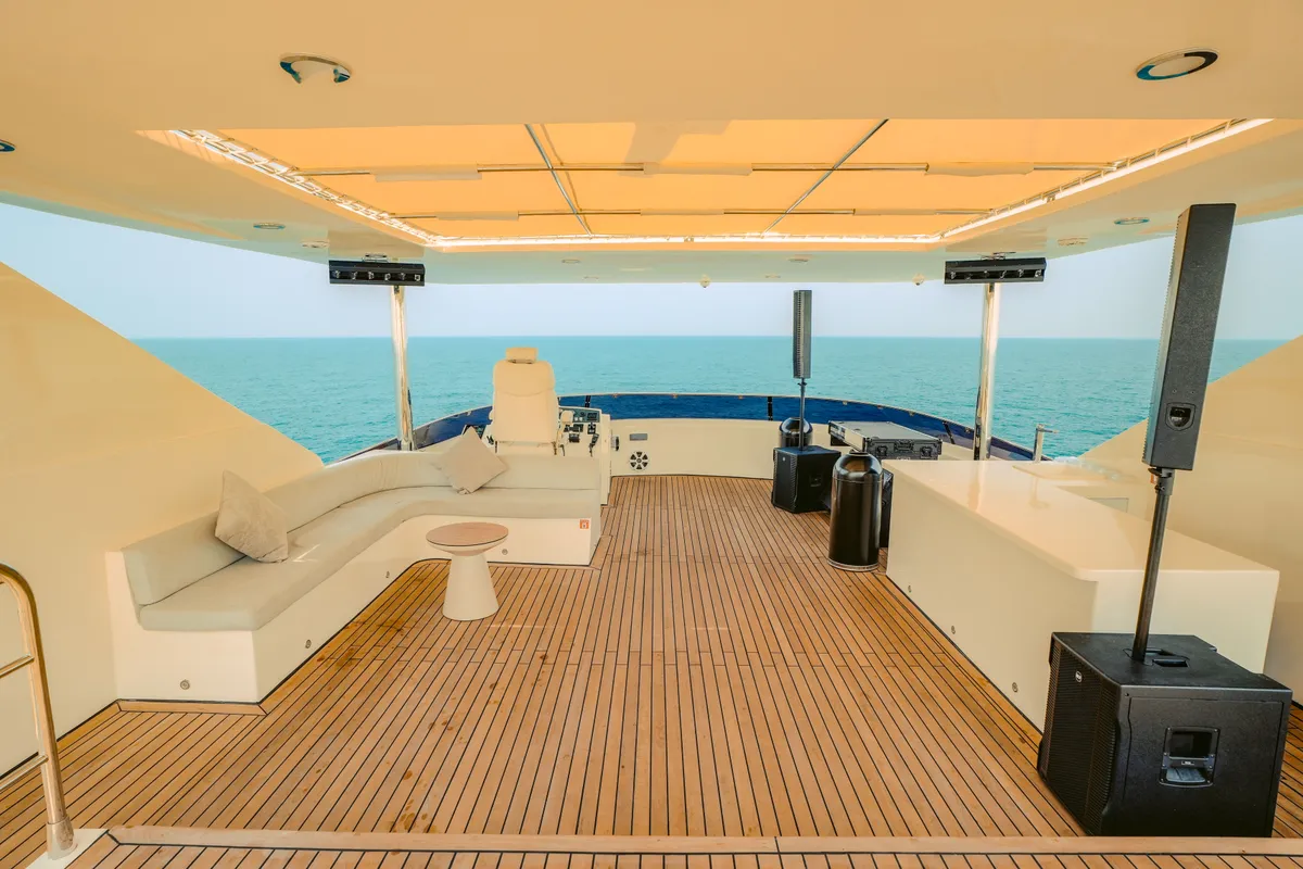 Stardom, a Luxury Motor Yacht motor yacht at Dubai Harbour, United Arab Emirates