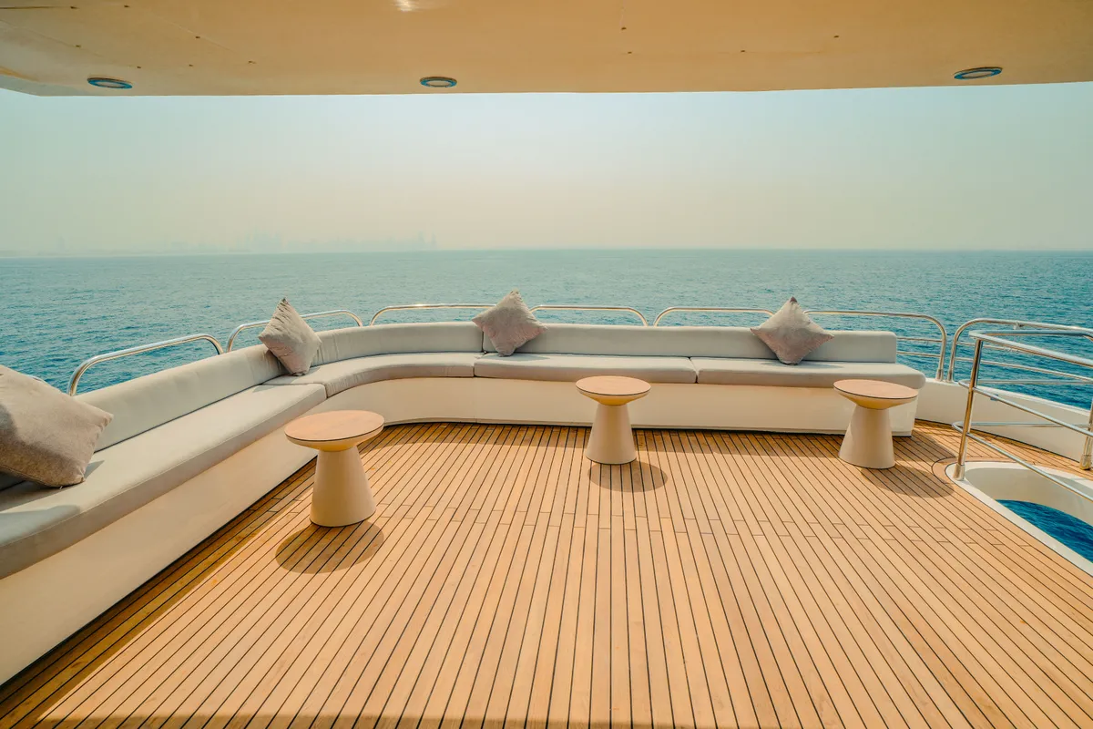 Stardom, a Luxury Motor Yacht motor yacht at Dubai Harbour, United Arab Emirates