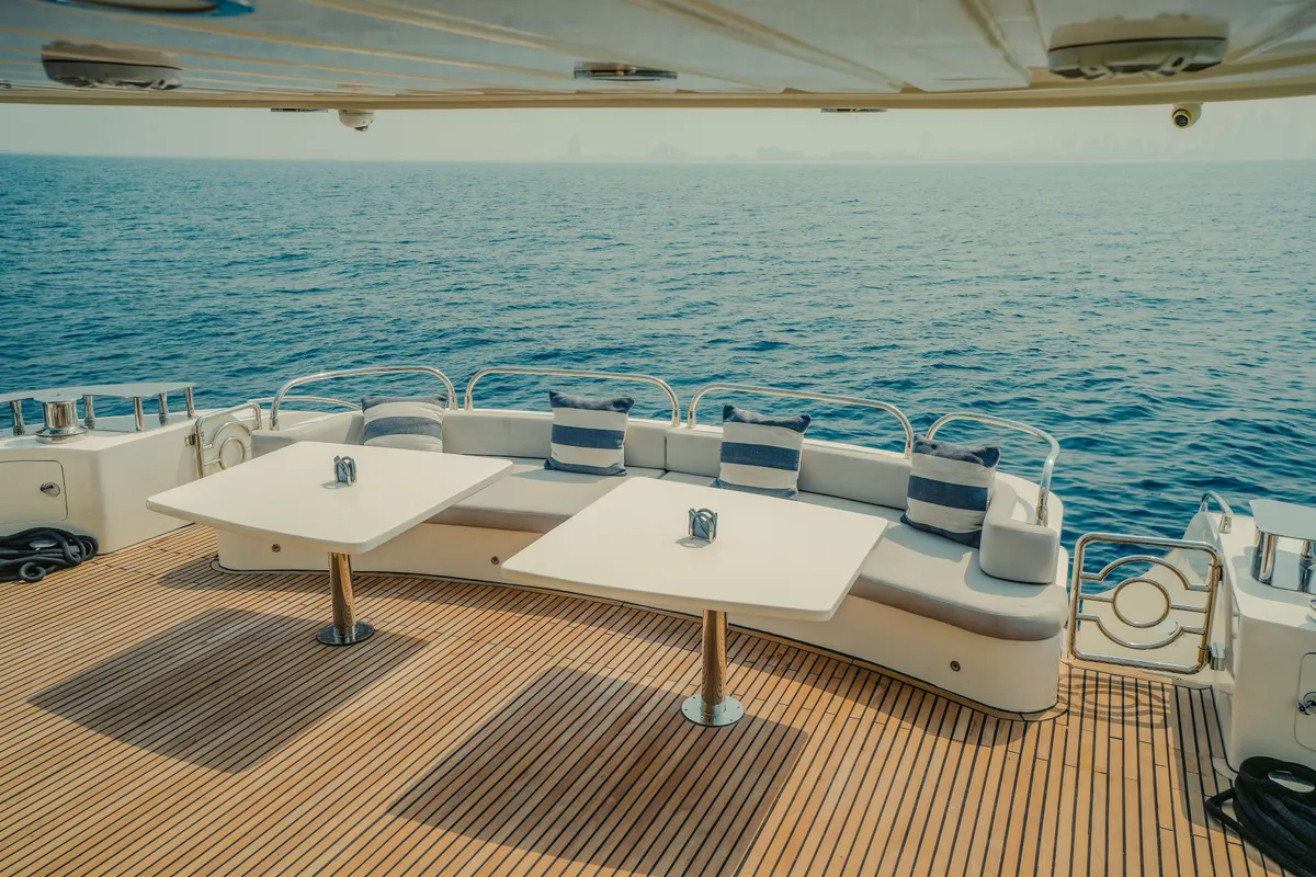 Stardom, a Luxury Motor Yacht motor yacht at Dubai Harbour, United Arab Emirates