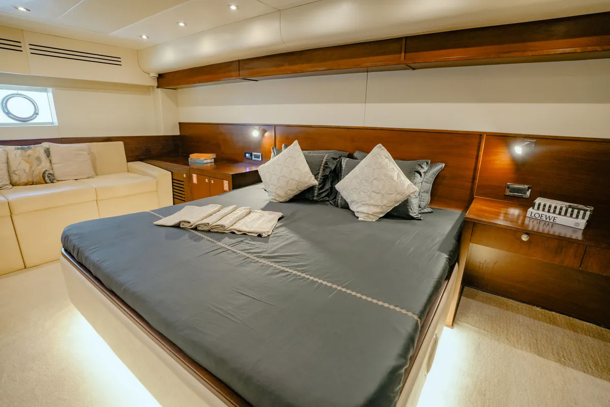 Stardom, a Luxury Motor Yacht motor yacht at Dubai Harbour, United Arab Emirates