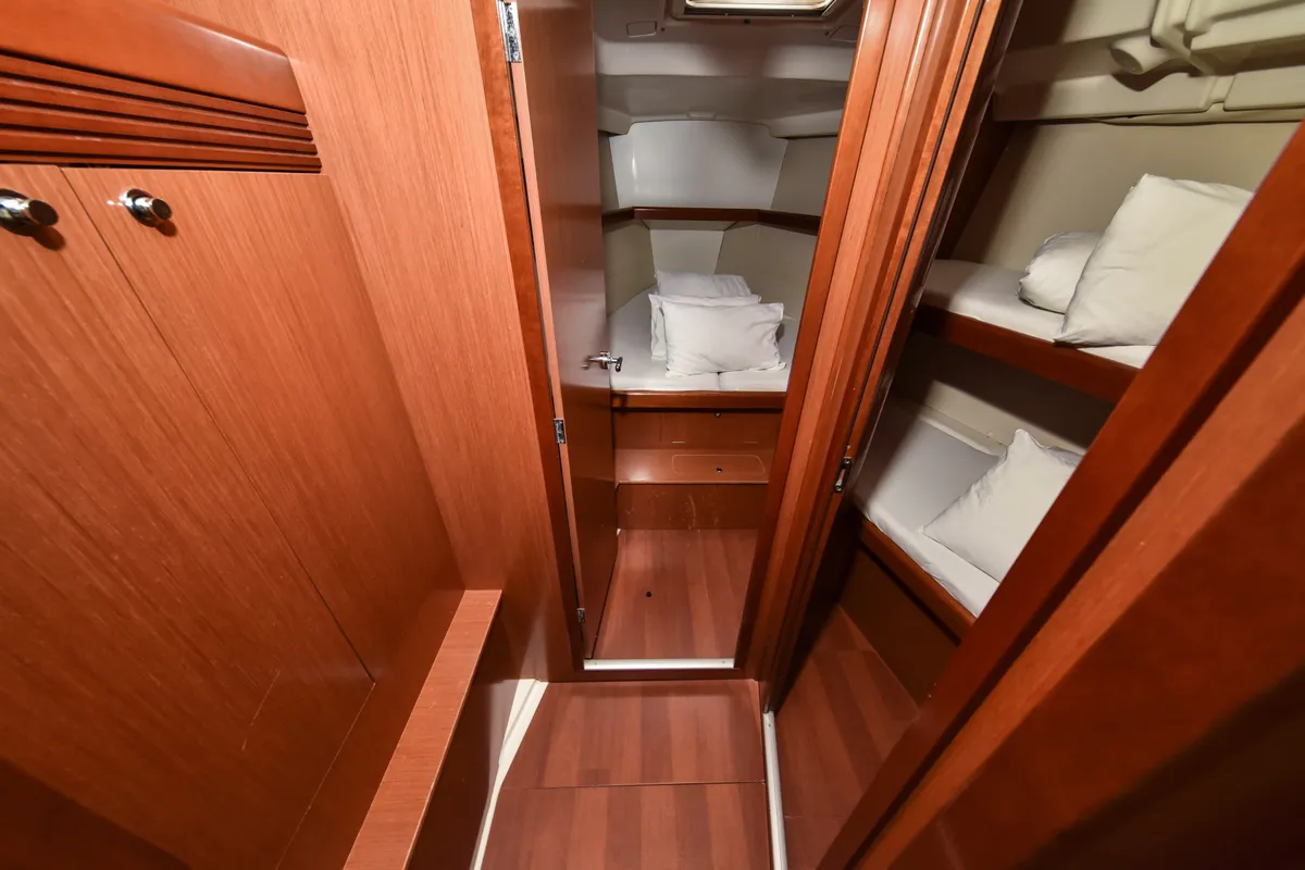 Playmaker, a Beneteau Oceanis 43 sailboat at Općina Sukošan, Croatia