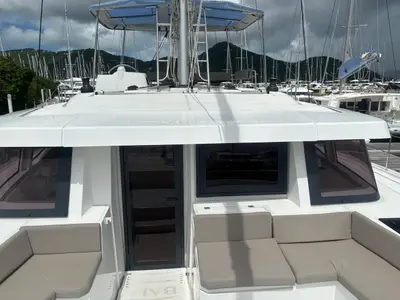 Tooth Ferry, a Bali 4.8 catamaran at Road Town, British Virgin Islands