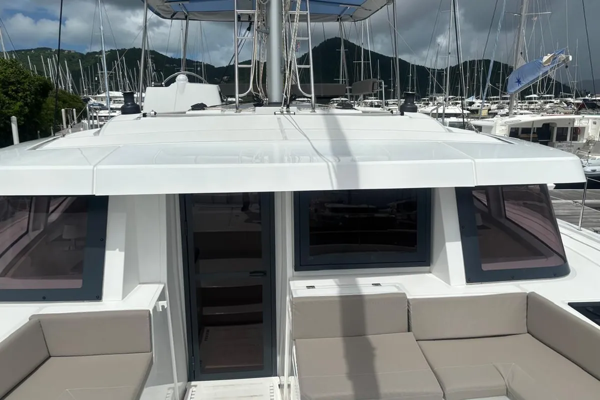 Tooth Ferry, a Bali 4.8 catamaran at Road Town, British Virgin Islands