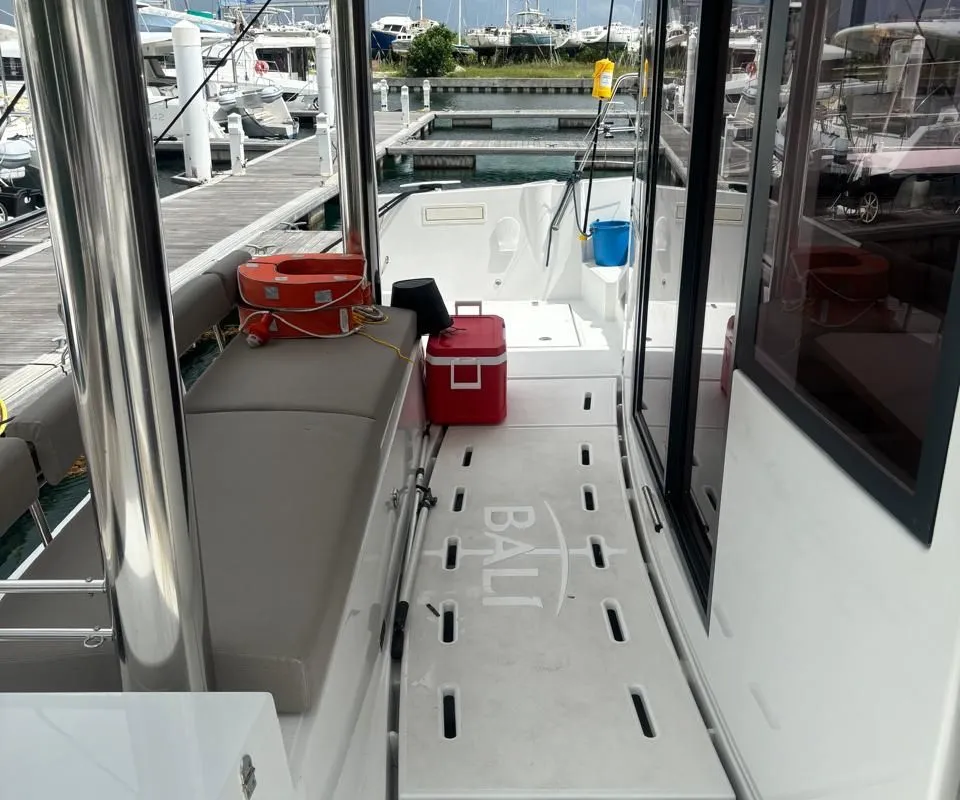 Tooth Ferry, a Bali 4.8 catamaran at Road Town, British Virgin Islands