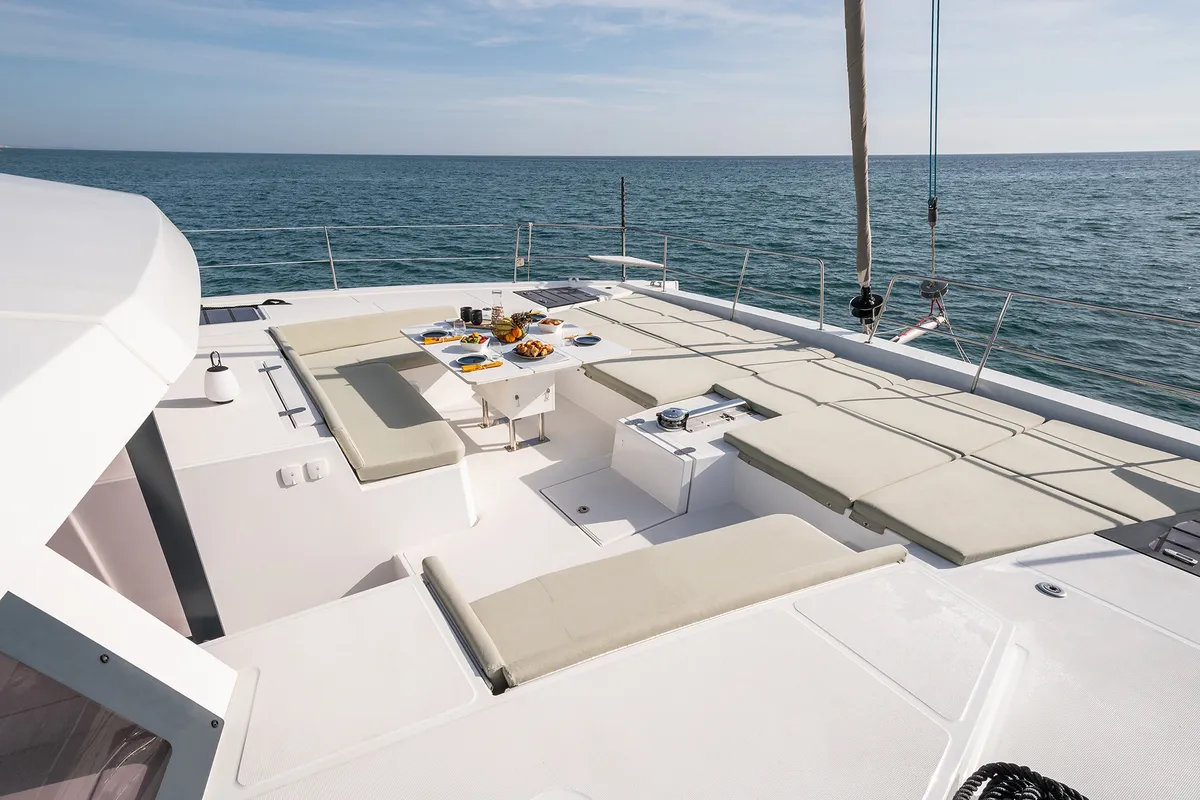 AMURA, a Bali 5.4 catamaran at Marina, Croatia