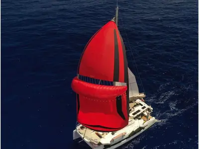 AMURA, a Bali 5.4 catamaran at Marina, Croatia