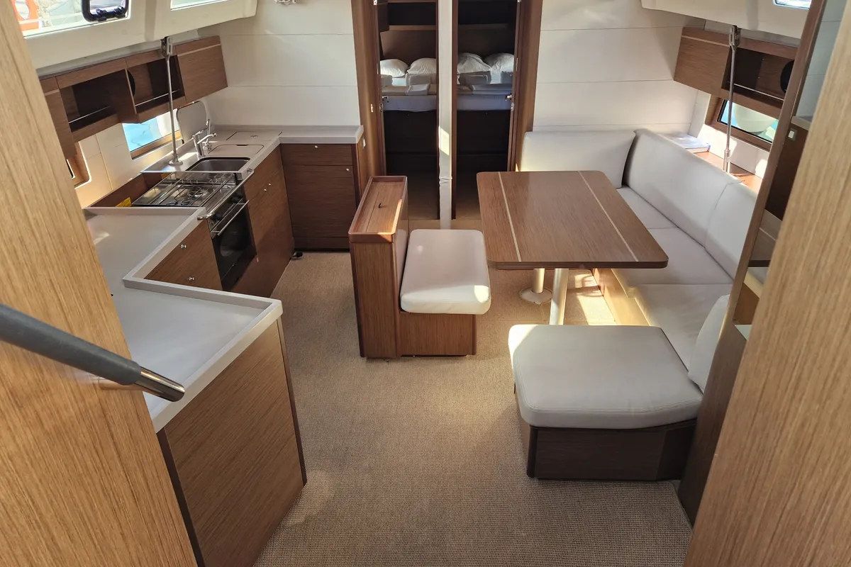 Athanasia, a Beneteau Oceanis 46.1 sailboat at Athens, Greece