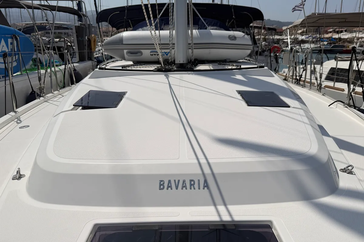 Balarina, a Bavaria C42 sailboat at Municipal Unit of Lefkada, Greece