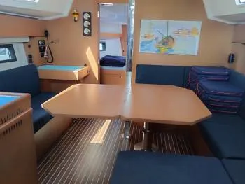 Balarina, a Bavaria C42 sailboat at Municipal Unit of Lefkada, Greece