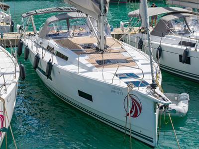 Aroha, a Hanse 460 sailboat at Dubrovnik, Croatia