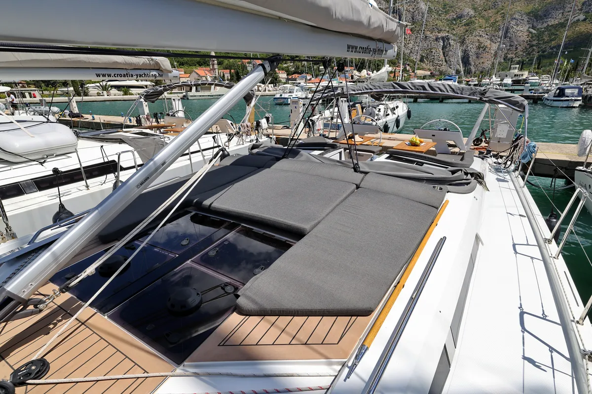 Aroha, a Hanse 460 sailboat at Dubrovnik, Croatia