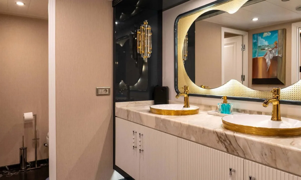 Head on Den Den, a Gulet Luxury Motor Yacht motor yacht at Bodrum, Turkey