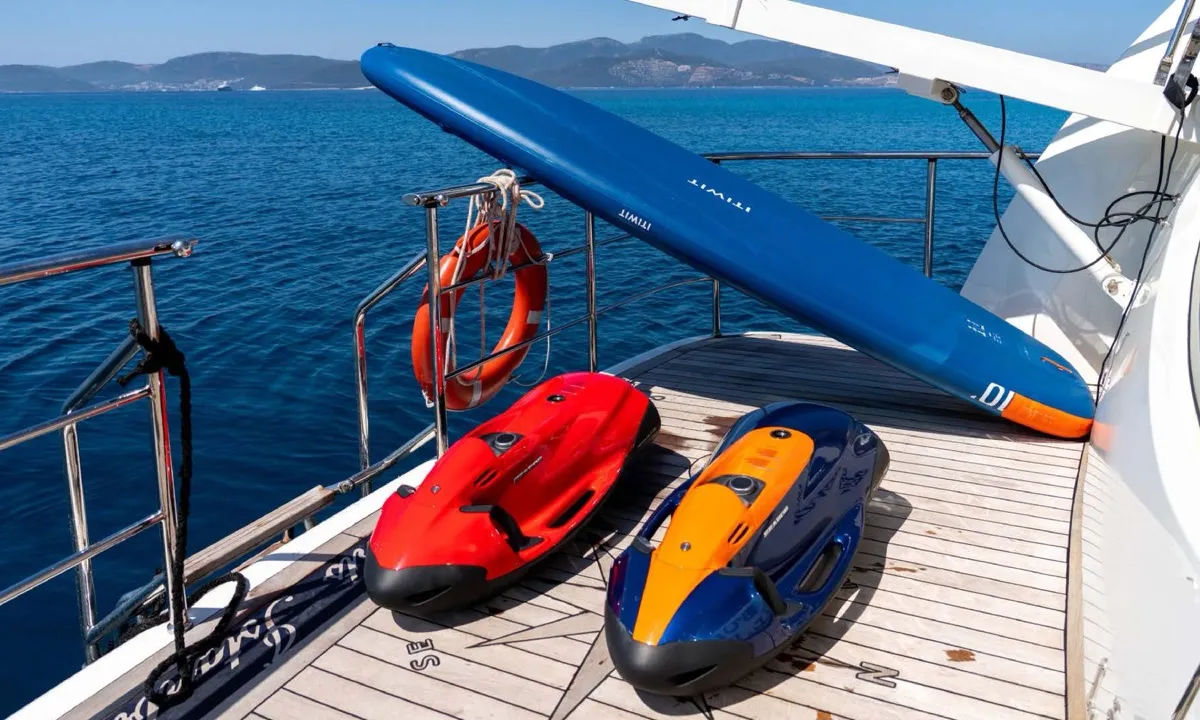 Den Den, a Gulet Luxury Motor Yacht motor yacht at Bodrum, Turkey