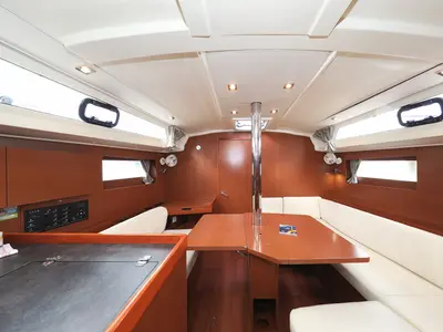 Salon of Dream Course, a Beneteau Oceanis 41.1 sailboat at Vodice, Croatia