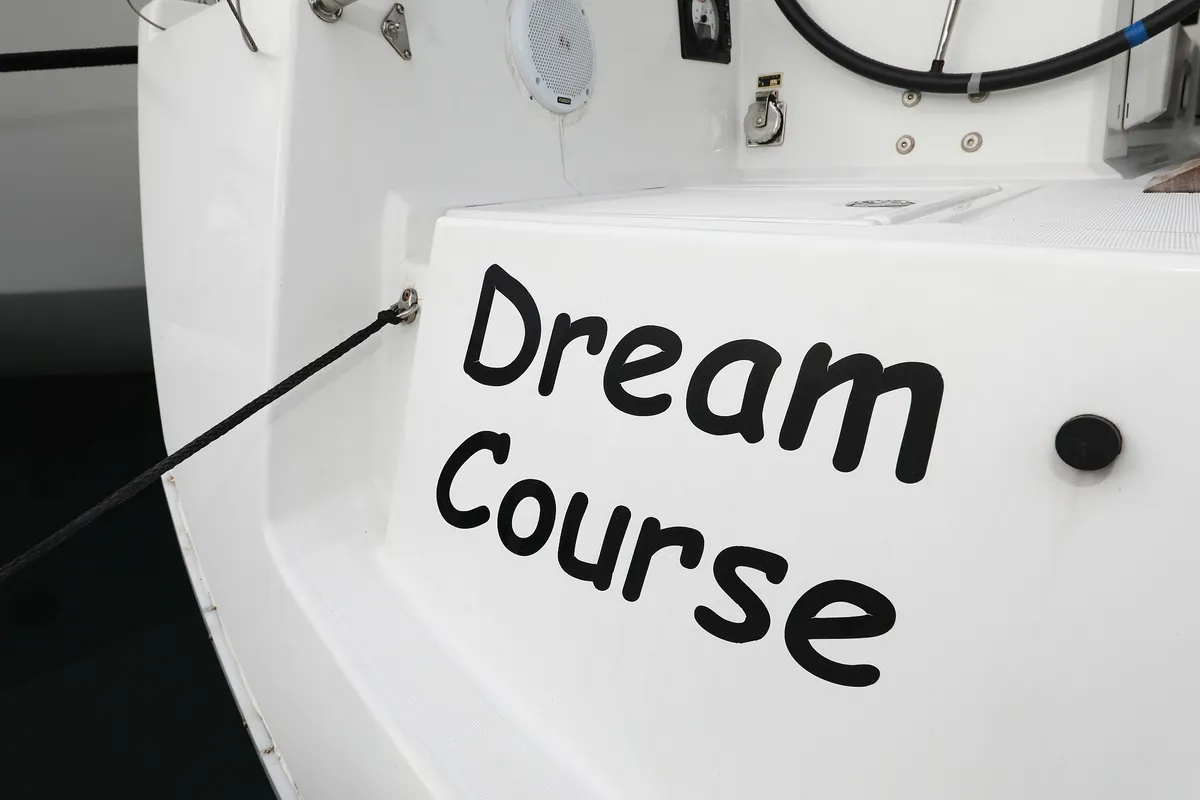 Exterior view of Dream Course, a Beneteau Oceanis 41.1 sailboat at Vodice, Croatia