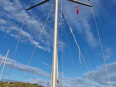Auka, a Bavaria C42 sailboat at Općina Rogoznica, Croatia