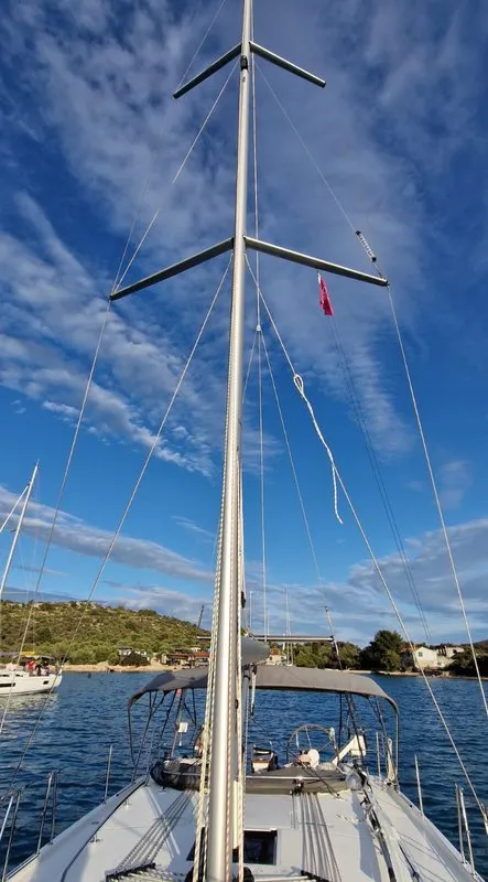 Auka, a Bavaria C42 sailboat at Općina Rogoznica, Croatia
