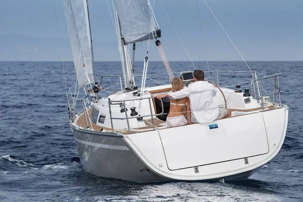 Sea Lion, a Bavaria Cruiser 33 sailboat at Primošten, Croatia