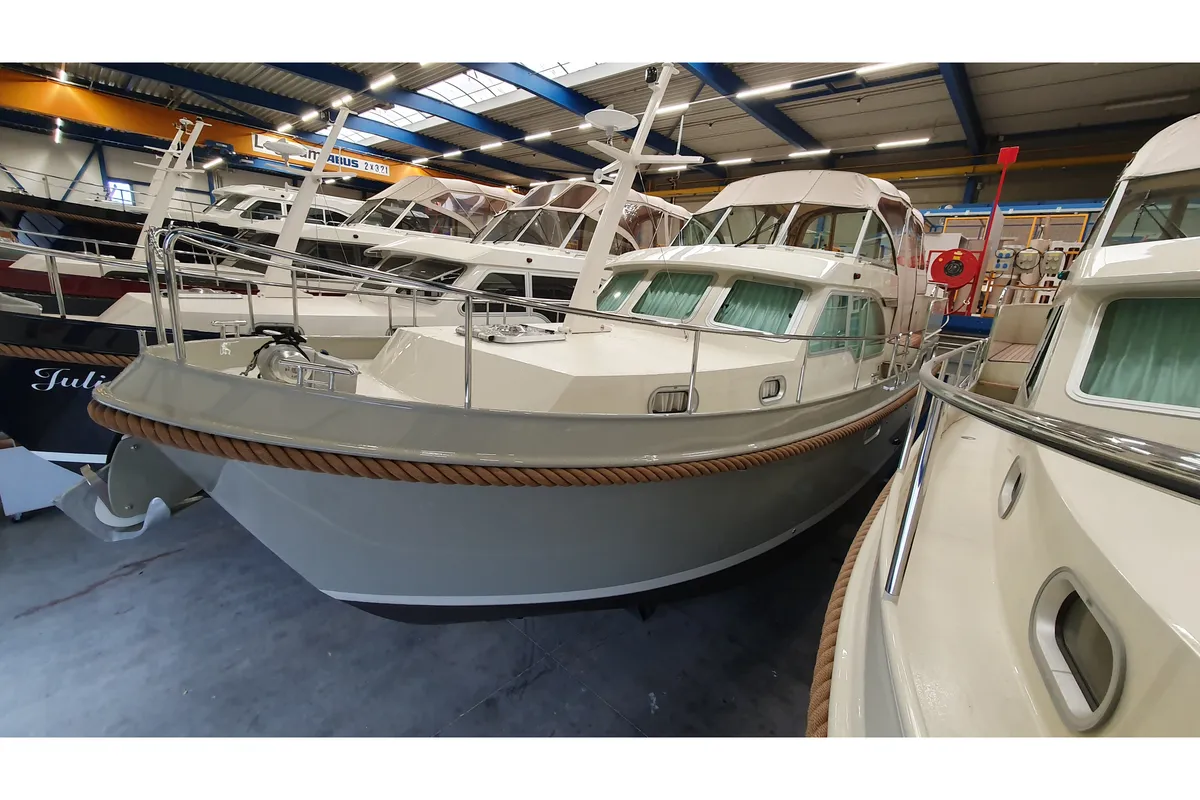 Exterior view of Lili, a Gulet x-reuse motor yacht at Mirow, Germany