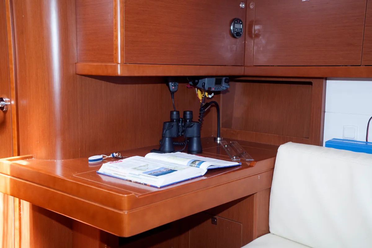Annita, a Beneteau Oceanis 48 sailboat at Municipal Unit of Rhodes, Greece