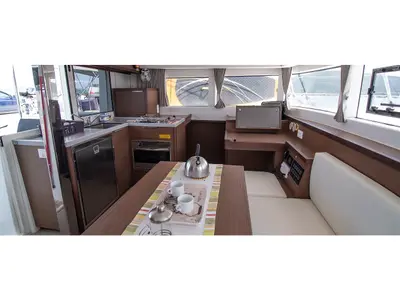 Galley of ANGELO, a Lagoon 40 catamaran at Municipal Unit of Lefkada, Greece