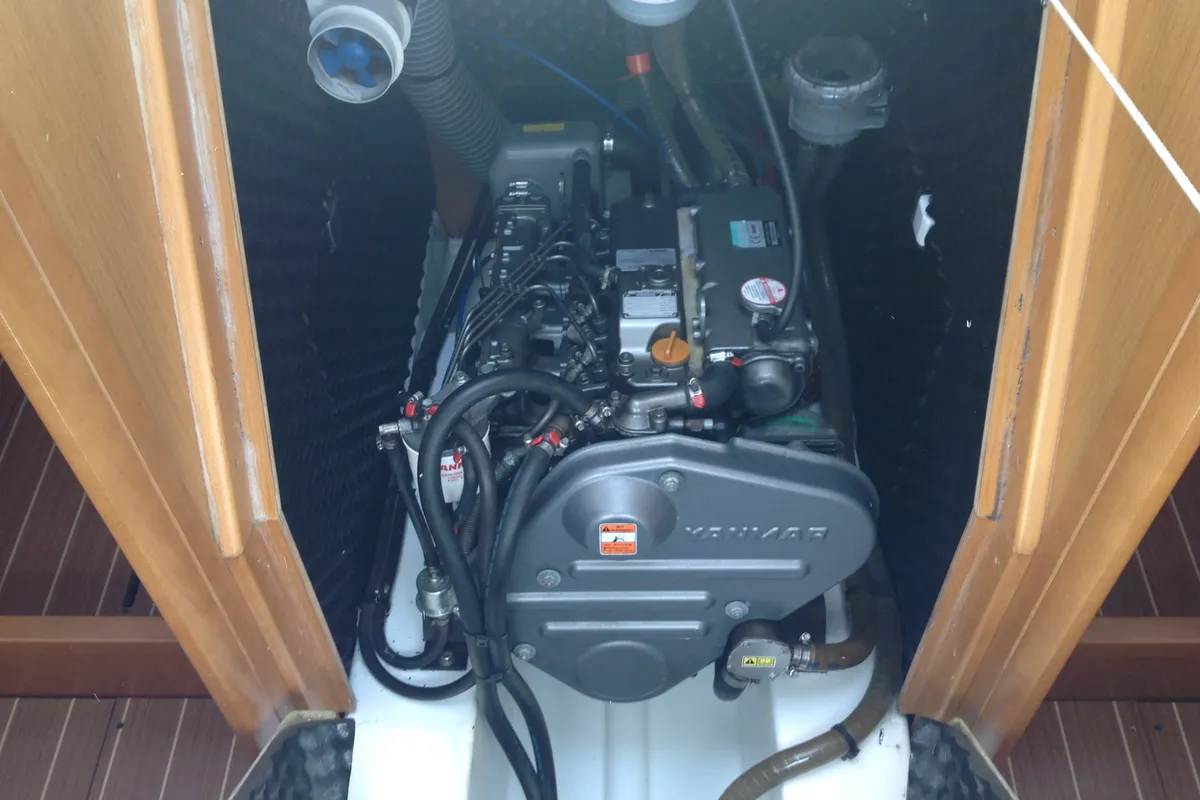 Gemini, a Jeanneau Sun Odyssey 42 i sailboat at Olbia, Italy