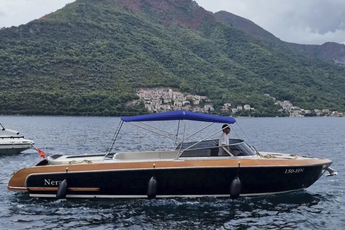 Exterior view of Nera, a Gulet Motorboat motorboat at Herceg Novi, Montenegro