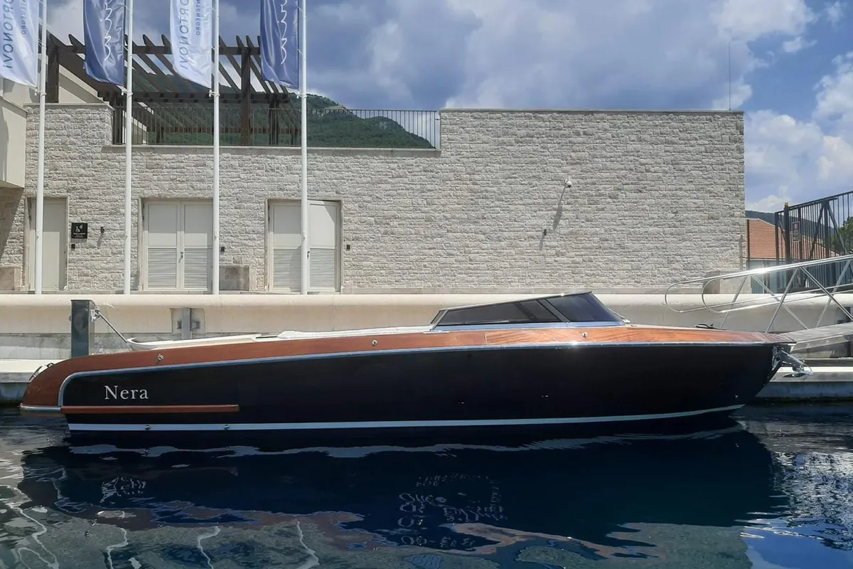 Exterior view of Nera, a Gulet Motorboat motorboat at Herceg Novi, Montenegro