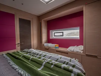 Cabin on SAILUXE - Gloria, a Lagoon Sixty 5 catamaran at Salerno, Italy