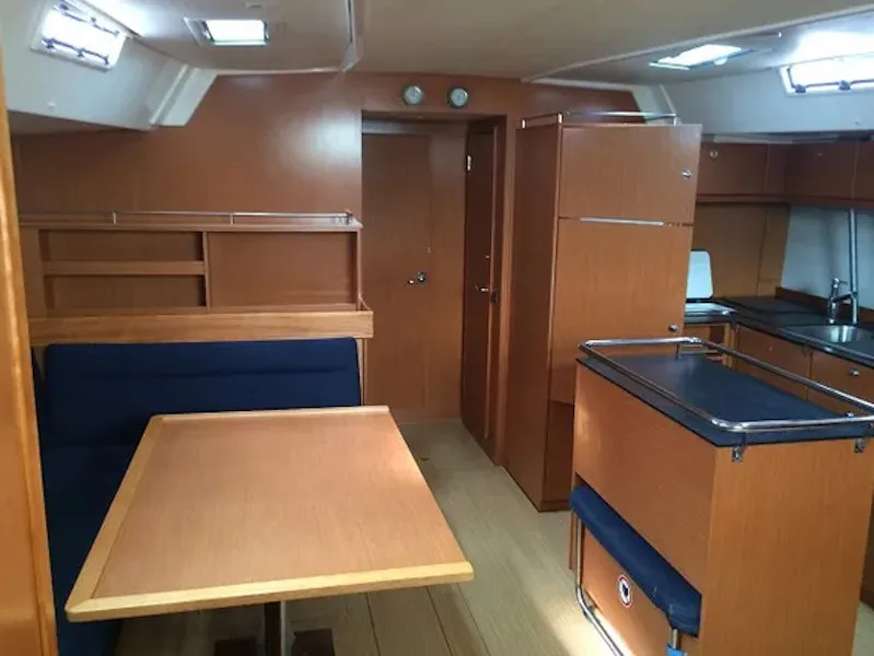 Salon of Bavaria 55 Cruiser, a sailboat at Athens, Greece