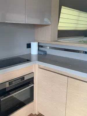 Galley of Sundowner, a Beneteau Monte Carlo 5 motorboat at Grad Trogir, Croatia