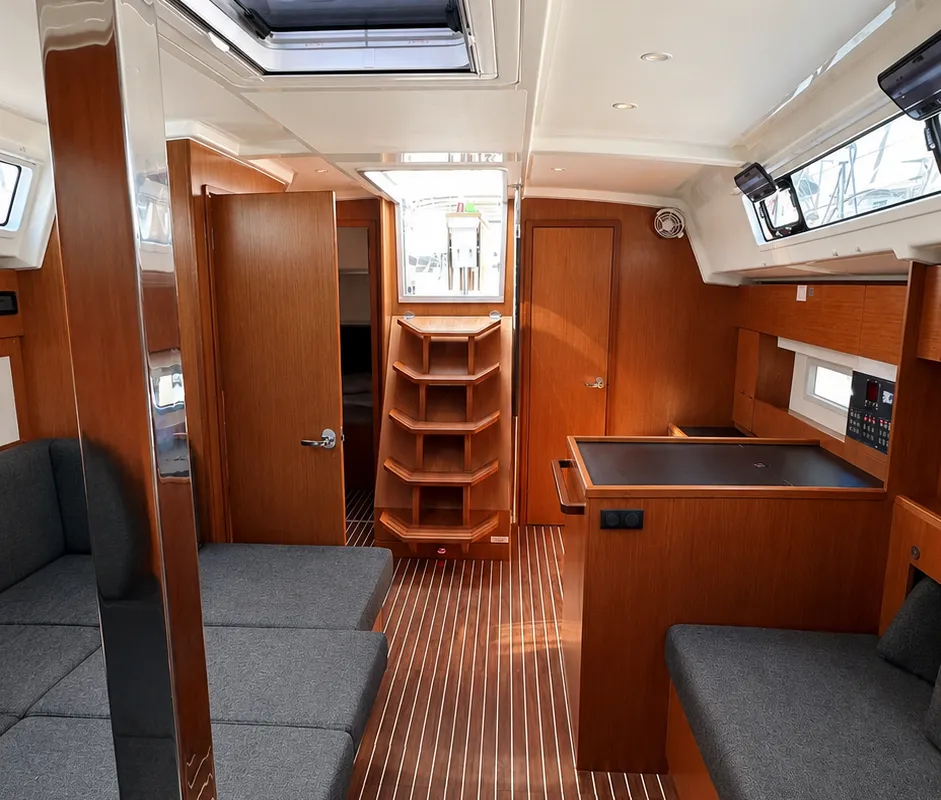 Silver VII, a Bavaria C42 sailboat at Athens, Greece