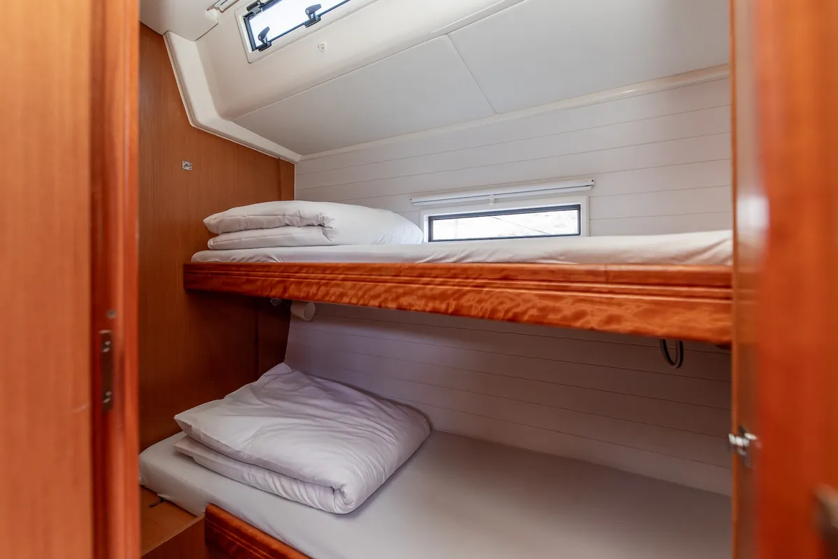 Star Romeo, a Bavaria Cruiser 56 sailboat at Primošten, Croatia
