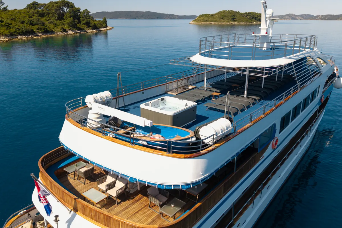 Alpha, a Luxury Motor Yacht motor yacht at Dubrovnik, Croatia