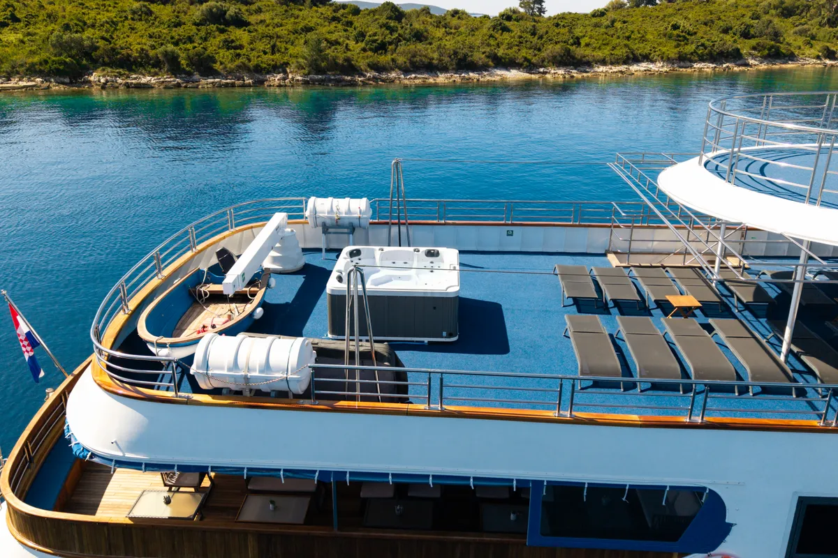 Alpha, a Luxury Motor Yacht motor yacht at Dubrovnik, Croatia