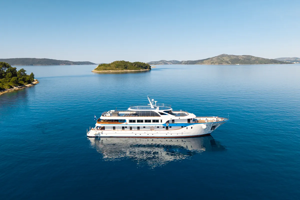 Alpha, a Luxury Motor Yacht motor yacht at Dubrovnik, Croatia