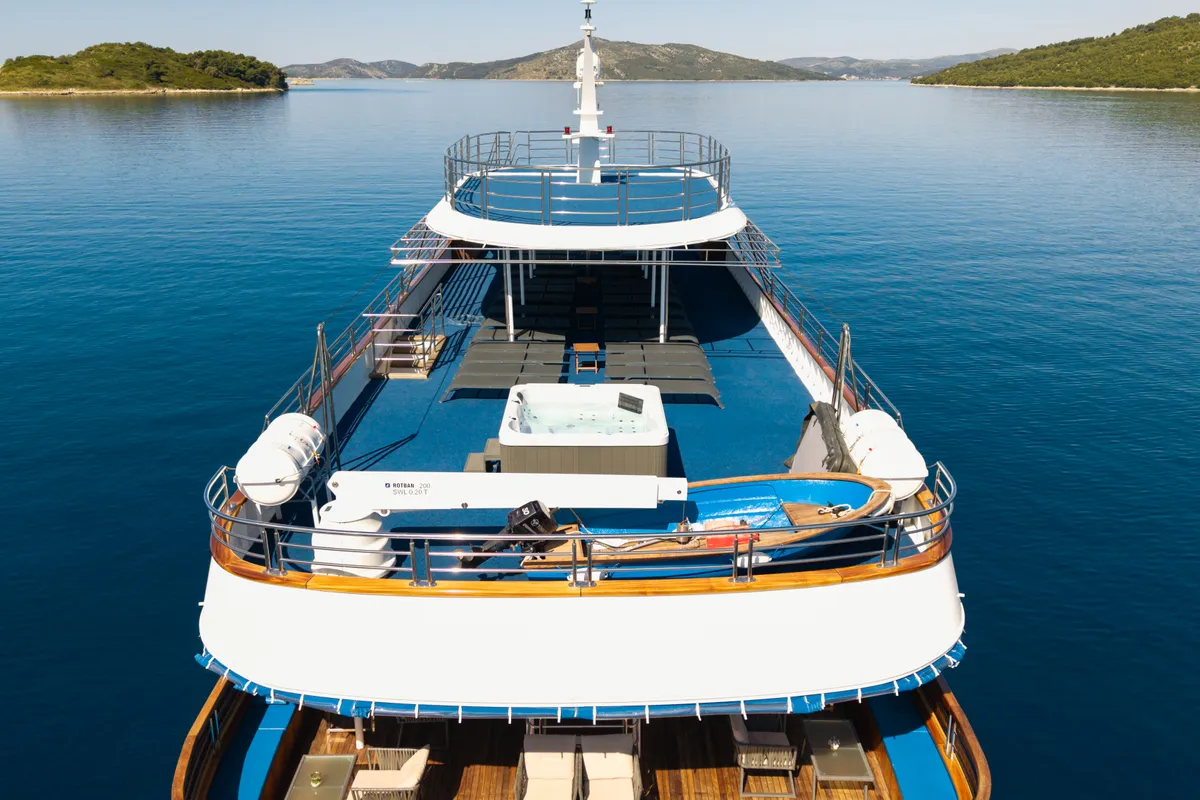 Alpha, a Luxury Motor Yacht motor yacht at Dubrovnik, Croatia