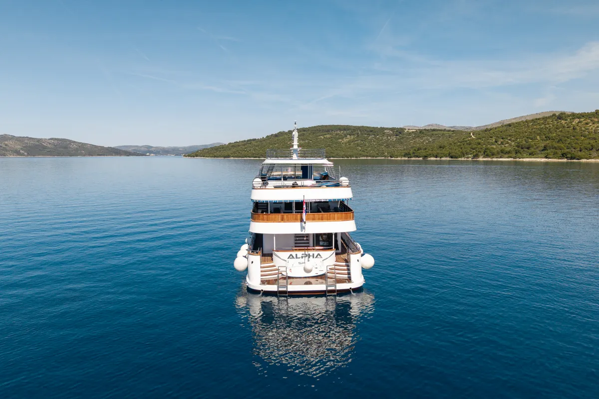 Alpha, a Luxury Motor Yacht motor yacht at Dubrovnik, Croatia