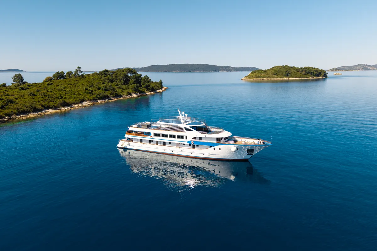 Alpha, a Luxury Motor Yacht motor yacht at Dubrovnik, Croatia
