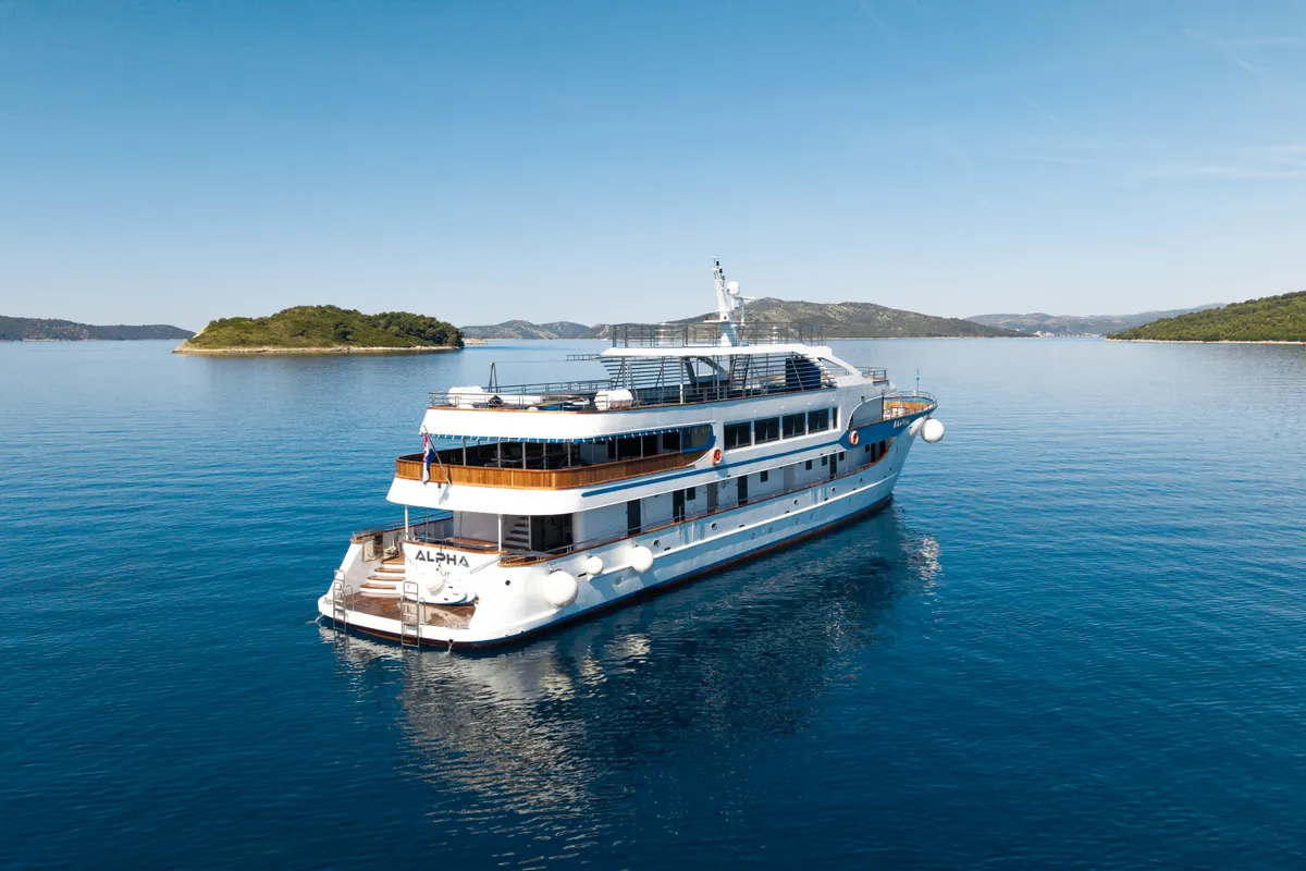 Alpha, a Luxury Motor Yacht motor yacht at Dubrovnik, Croatia