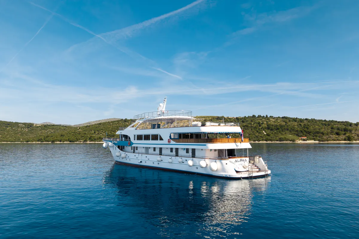 Alpha, a Luxury Motor Yacht motor yacht at Dubrovnik, Croatia