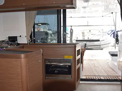 Galley of Arion, a Lagoon 42 - 4 + 2 cab. catamaran at Skiathos, Greece