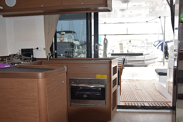 Galley of Arion, a Lagoon 42 - 4 + 2 cab. catamaran at Skiathos, Greece