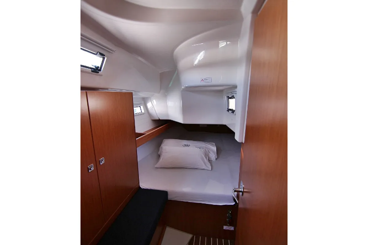Galley of Vita, a Bavaria Cruiser 34 sailboat at Sukošan, Croatia