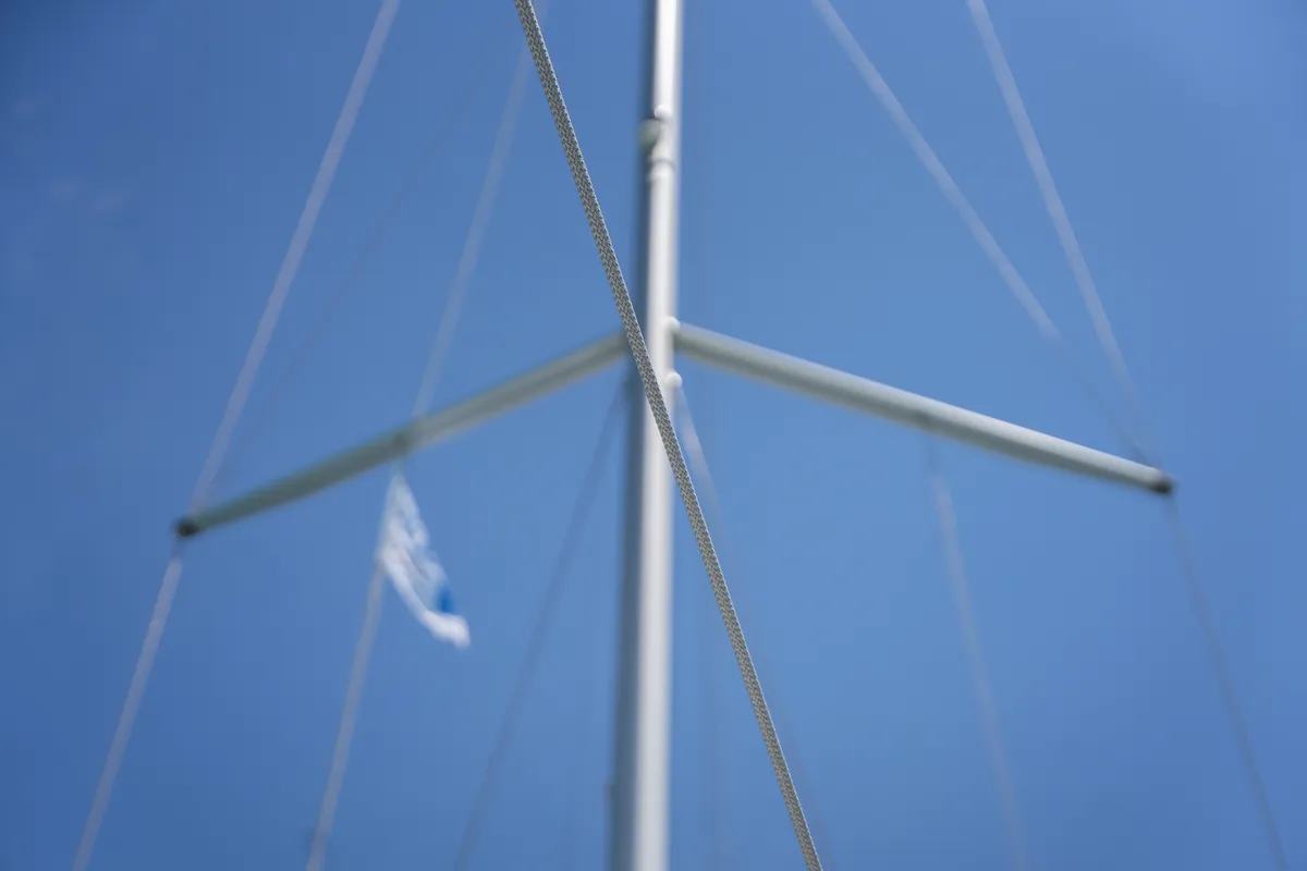 One Piece, a Beneteau Oceanis 51.1 sailboat at Athens, Greece