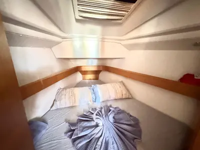 Salon of Che, a Jeanneau Sun Odyssey 36i sailboat at Fethiye, Turkey