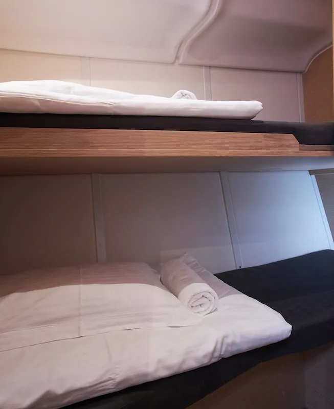 Cabin on California, a Elan Impression 45 sailboat at Grad Kaštela, Croatia